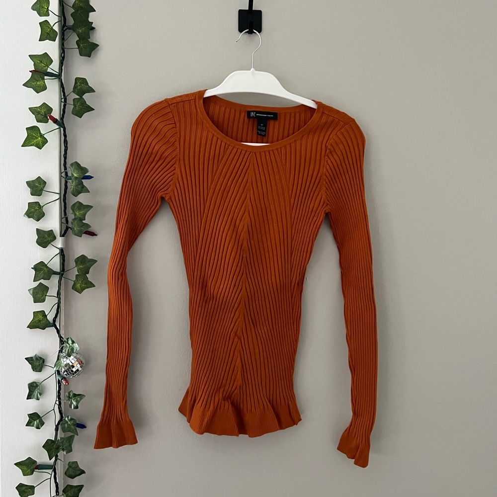 Burnt Orange Sweater